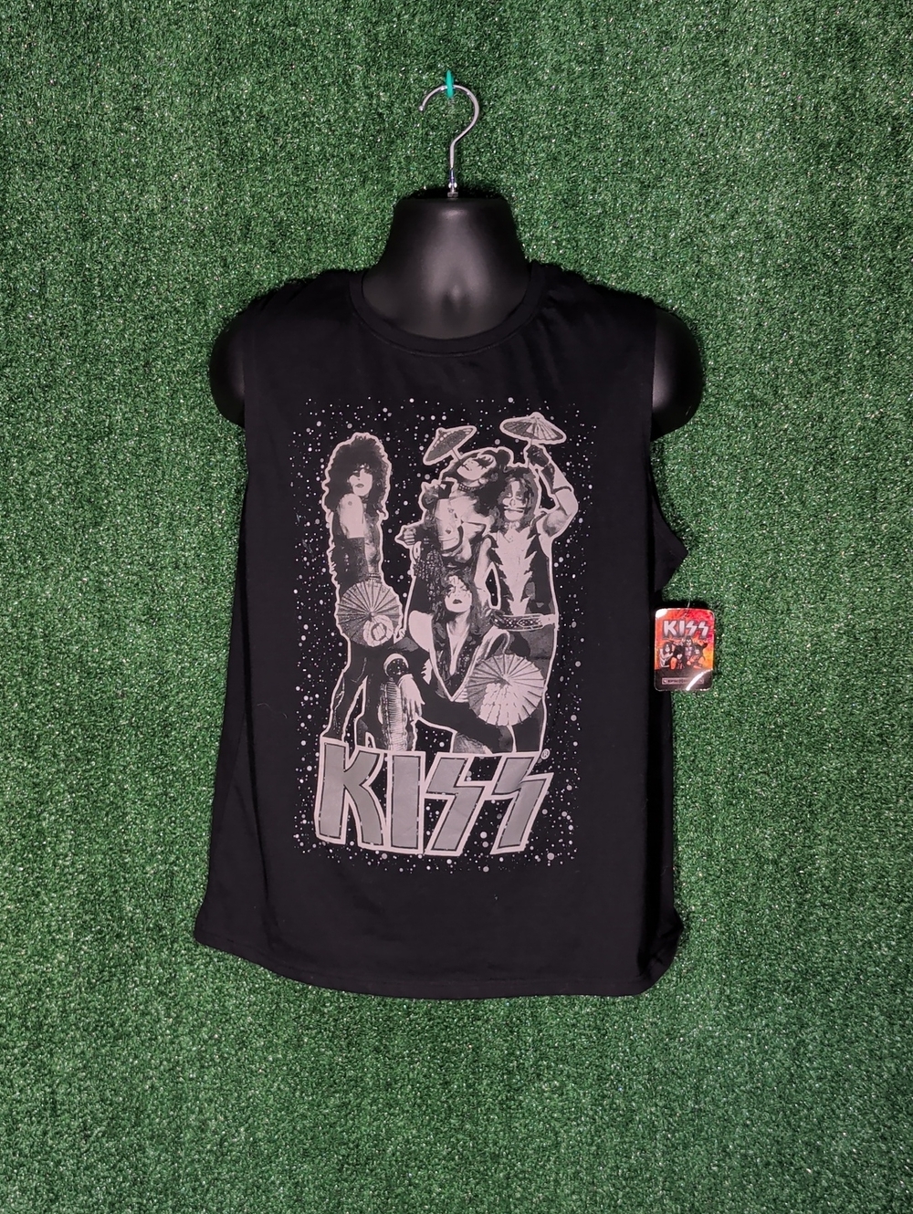 KISS Destroyer Sleeveless T-Shirt Size L (new with tags)